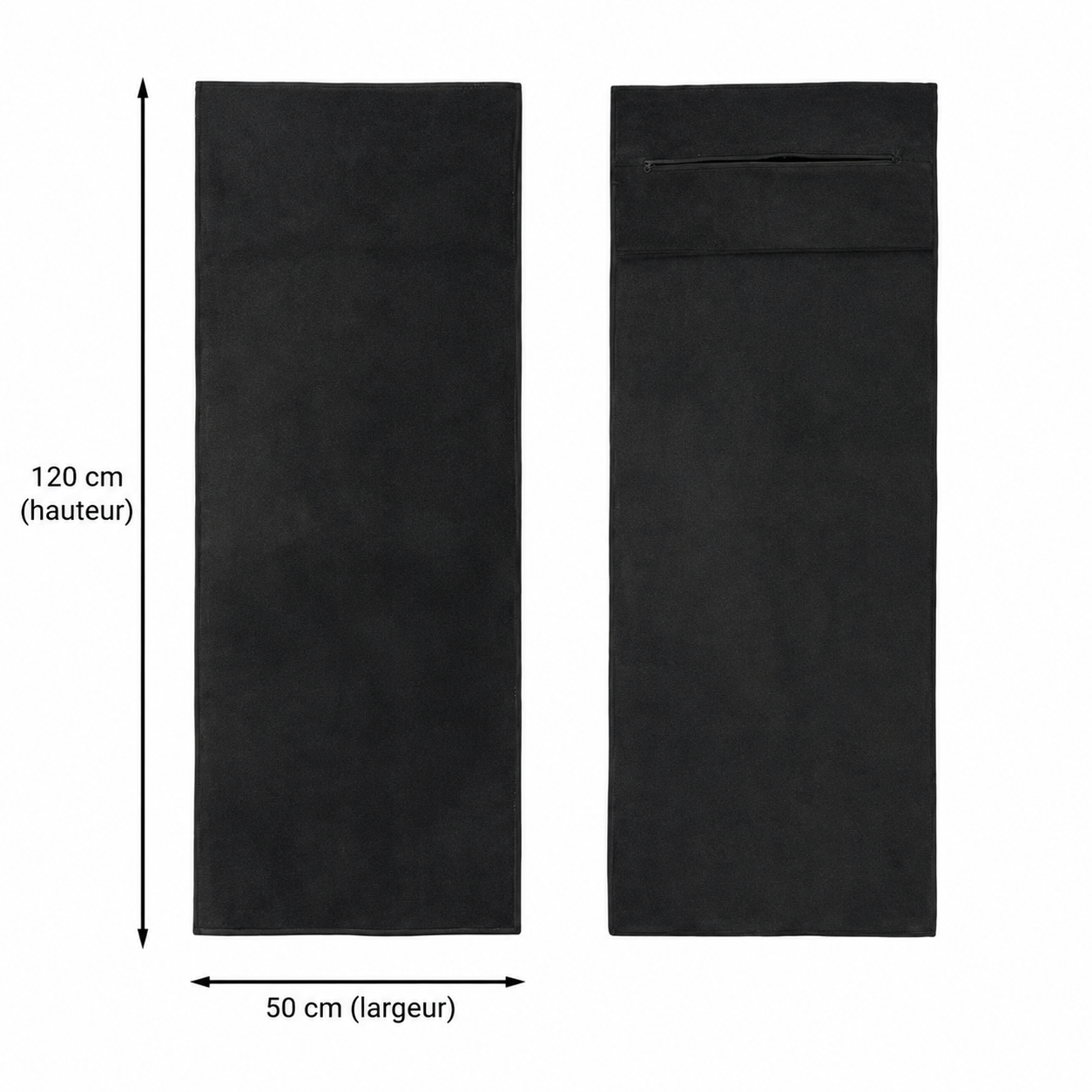 Serviette Pilates en Microfibre – Haute Absorption pour Yoga & Fitness