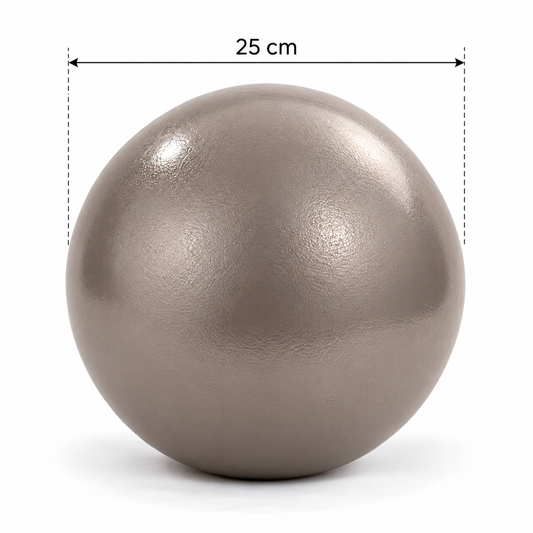 Ballon Pilates gris 25 cm