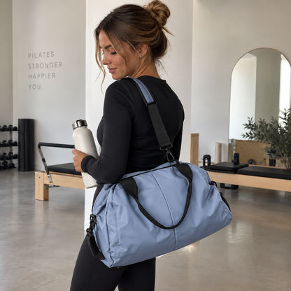 Sac de sport Pilates Bleu Étanche