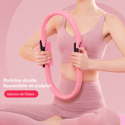 Anneau de Pilates et Yoga Fitness – Cercle de Résistance pour Entraînement à Domicile