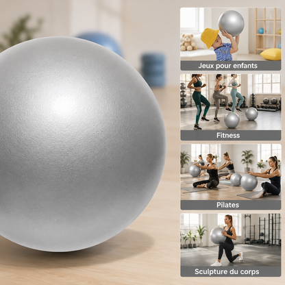 Ballon Pilates 25 cm – Yoga, Fitness & Exercices d’Équilibre