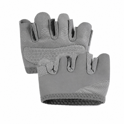 Gants Demi-Doigts Antidérapants – 1 Paire Respirante pour Pilates & Fitness