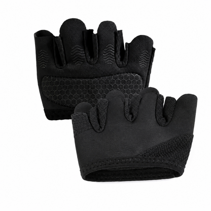 Gants Demi-Doigts Antidérapants – 1 Paire Respirante pour Pilates & Fitness