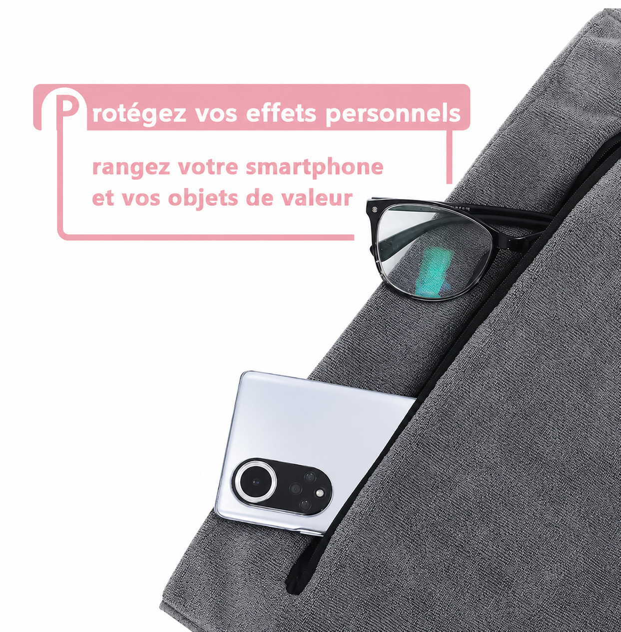 Serviette Pilates en Microfibre – Haute Absorption pour Yoga & Fitness
