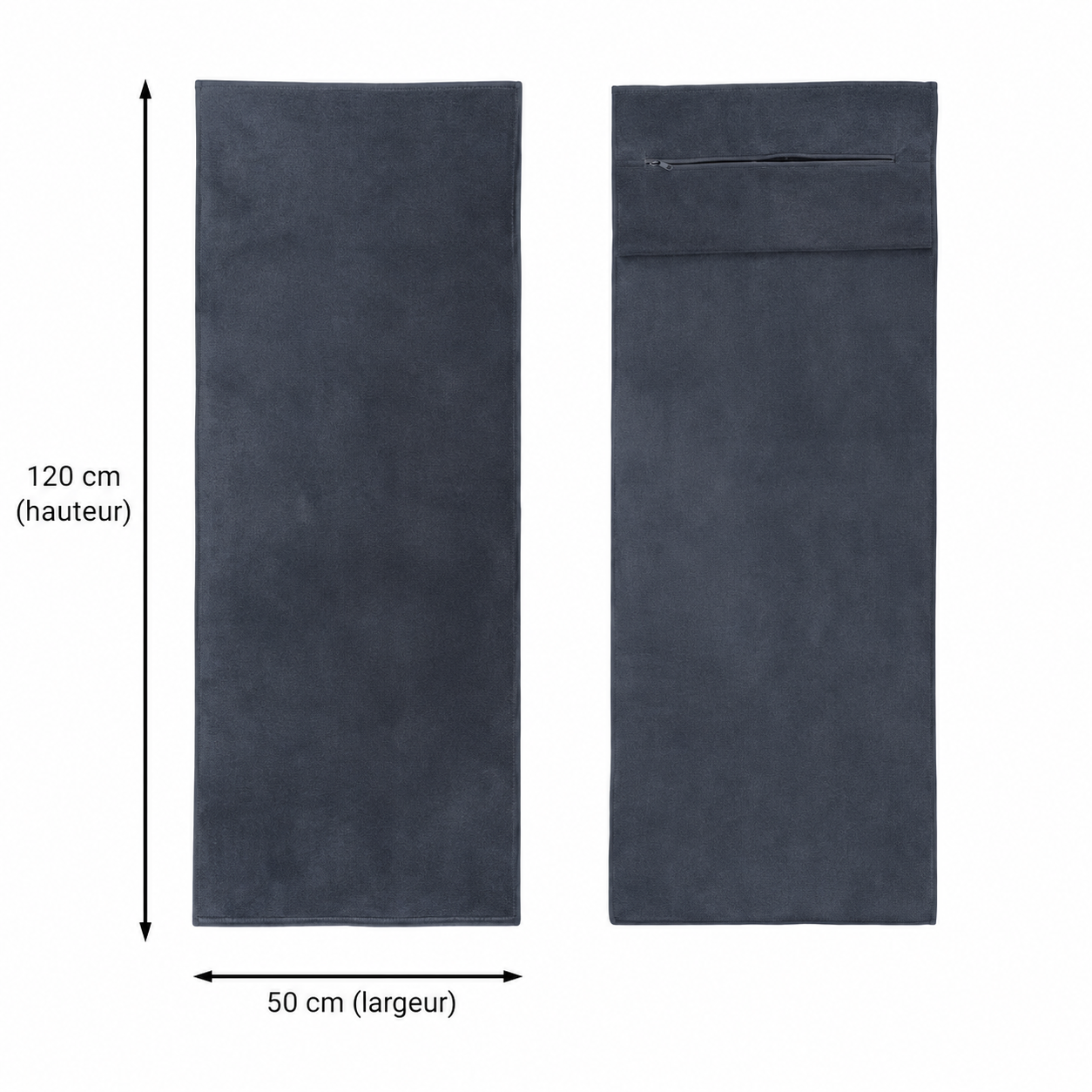 Serviette Pilates en Microfibre – Haute Absorption pour Yoga & Fitness