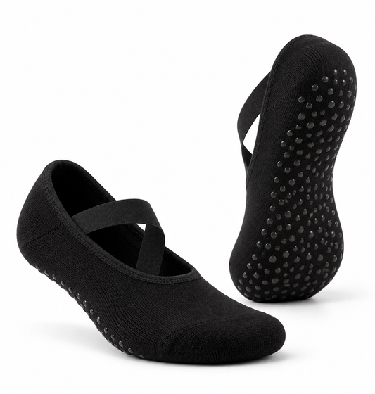 Chaussettes Pilates Antidérapantes Femme