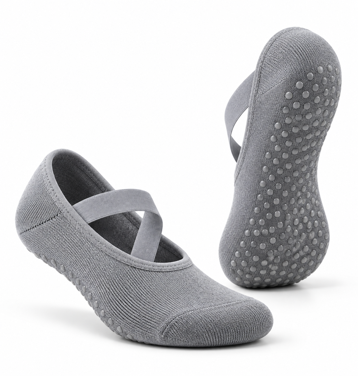 Chaussettes Pilates Antidérapantes Femme
