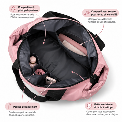 Sac Grande Capacité Pilates étanche