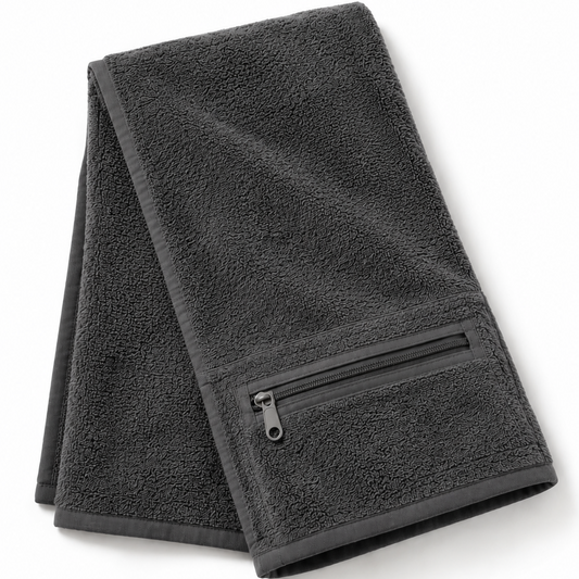Serviette de sport Gris - Haute Absorption