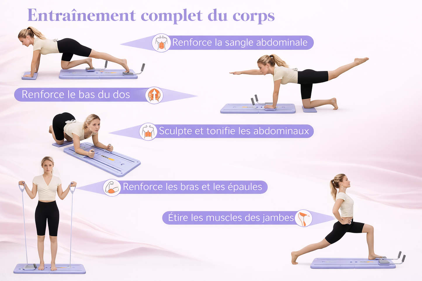 Mini Réformateur Pilates | Domicile