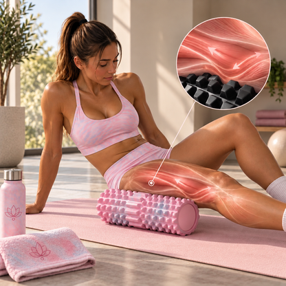 Rouleau de Massage Multicolore 45 cm