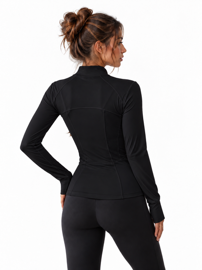 Veste de Sport Noir Femme - Pilates