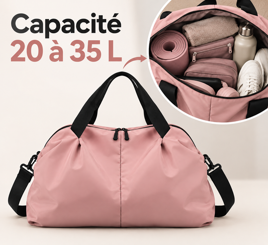 Sac de sport Pilates Violet Étanche