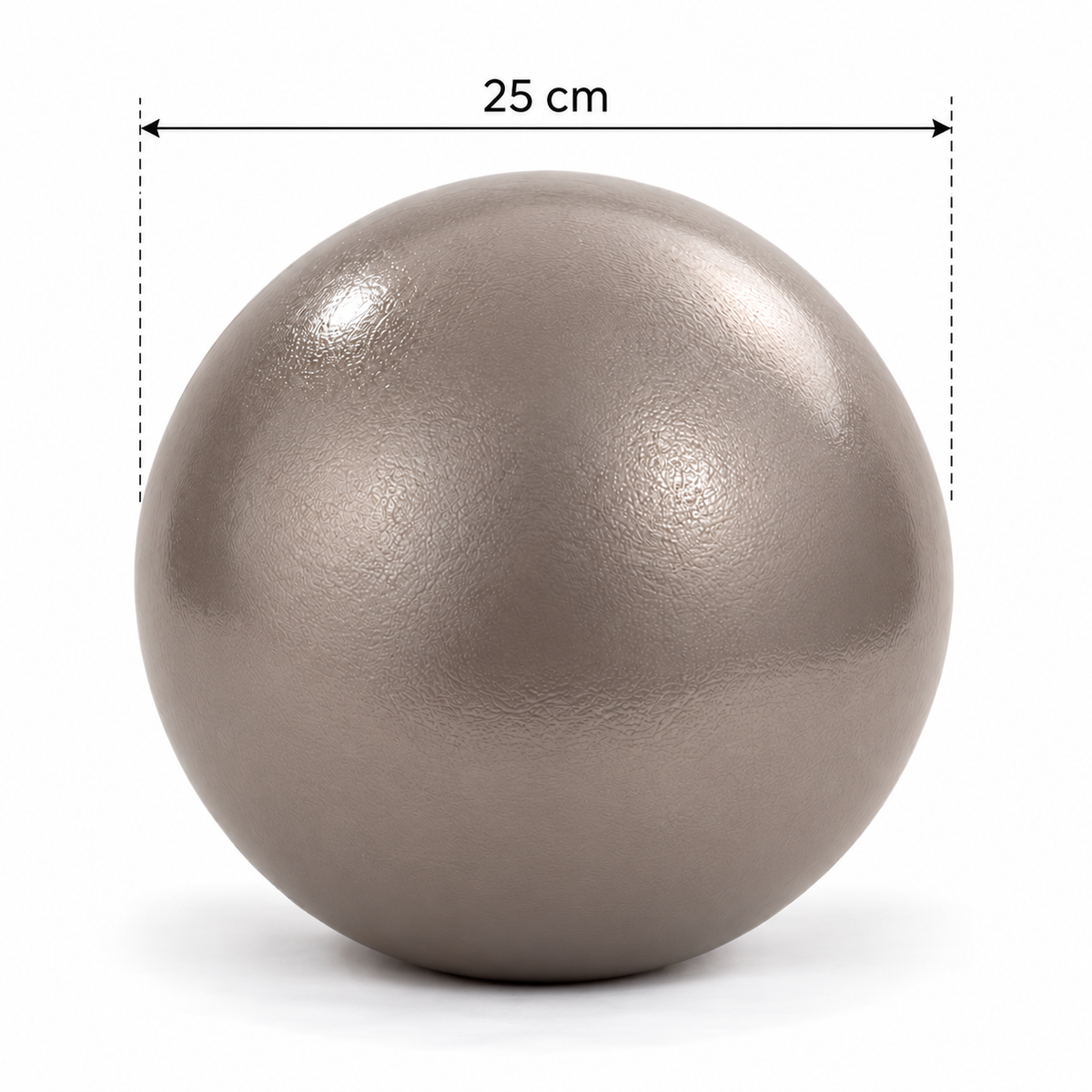 Ballon Pilates gris 25 cm