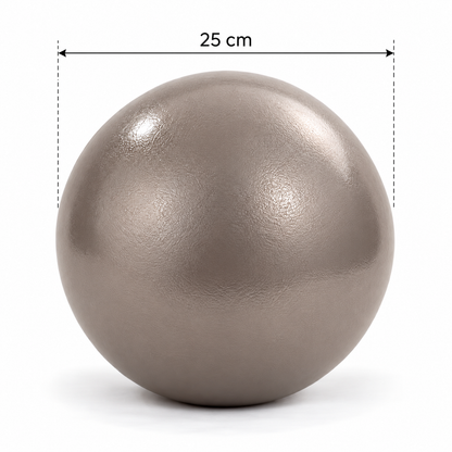 Ballon Pilates gris 25 cm