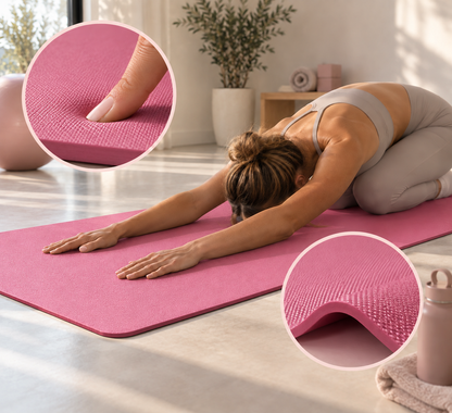 Tapis de Pilates Rose 173 x 60 cm